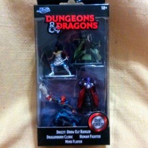 Dungeons and Dragons Die Cast Miniature Figures
